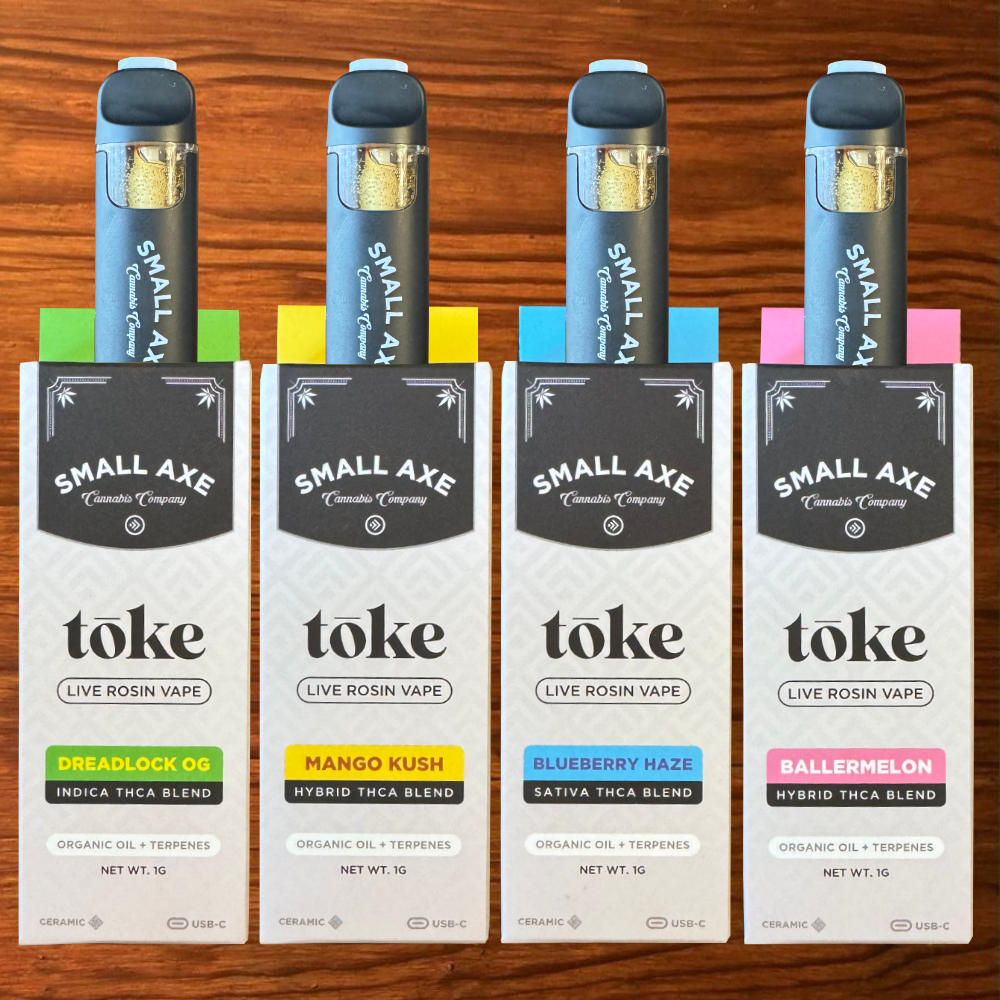 Toke Vape Variety Box Small Axe Toke Vape Variety Box Small Axe