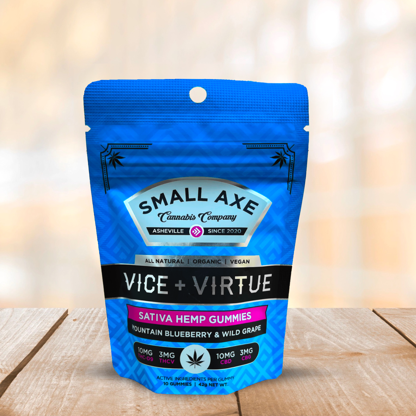Vice + Virtue - Sativa Fruit Gummies Small Axe Vice + Virtue - Sativa Fruit Gummies Small Axe
